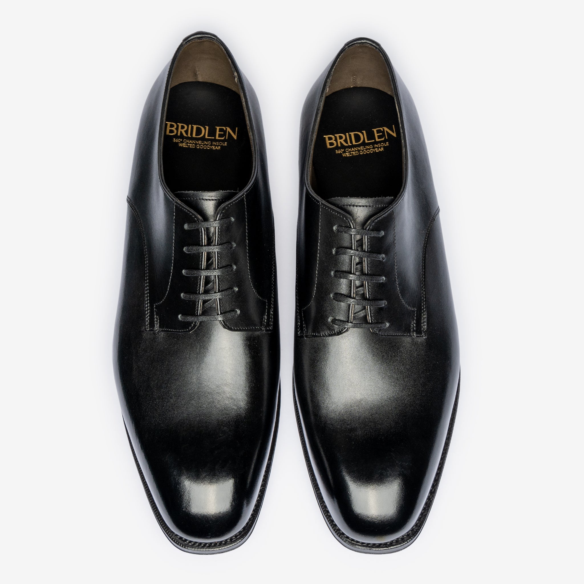 Plain Derby | Black - Char Last