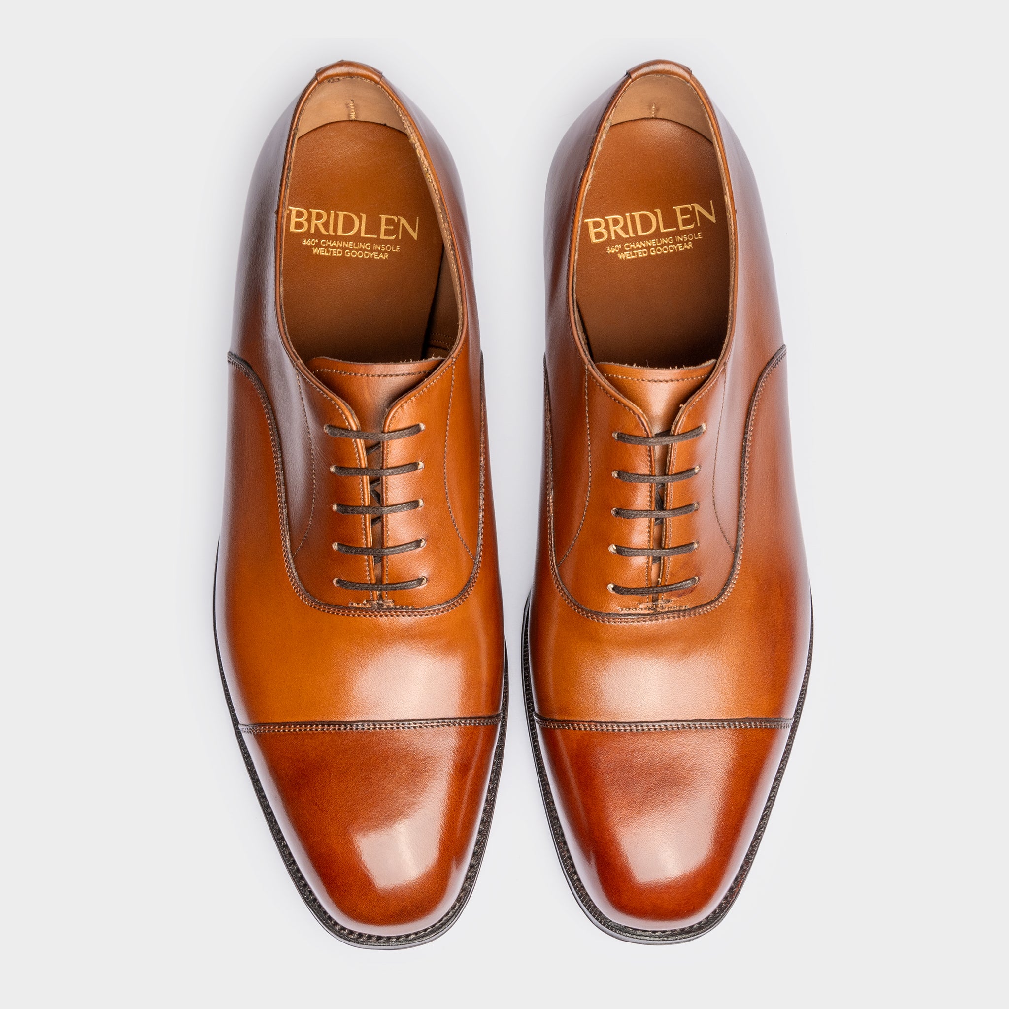 Straight Tip Oxford | Tan - Char Last