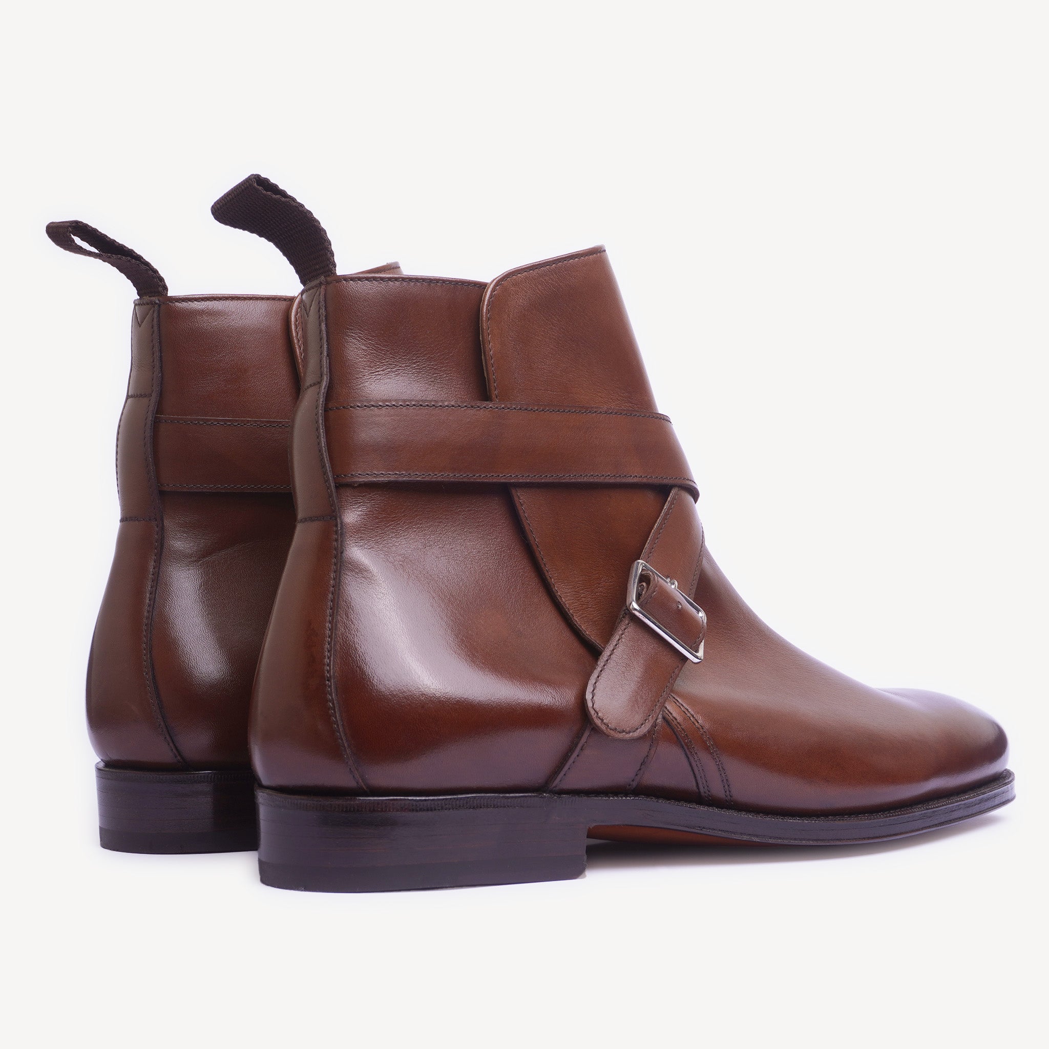 Jodhpur Boot | Brown - Zip Last