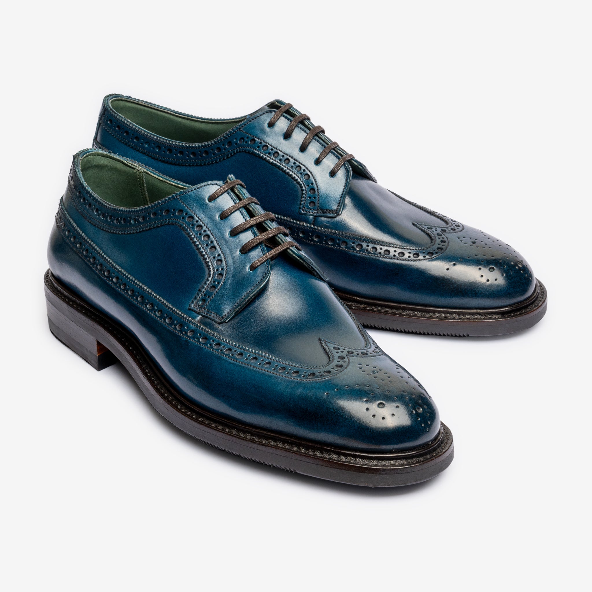 Longwing Derby | Blue Shell Cordovan - Rui Last