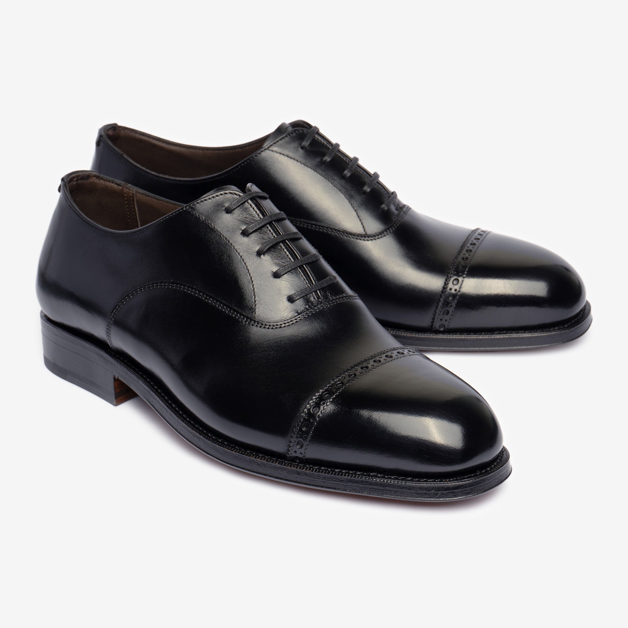 Punch Cap Oxford | Black - Char Last