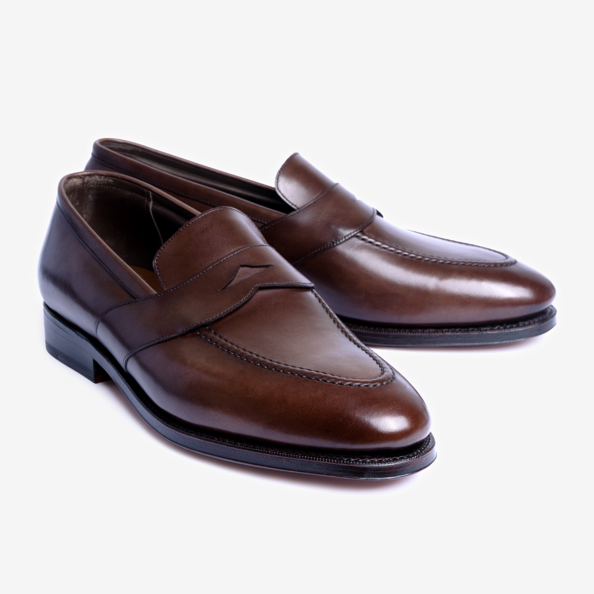 Full Strap Penny Loafer | Bitter Choco - Zilo Last