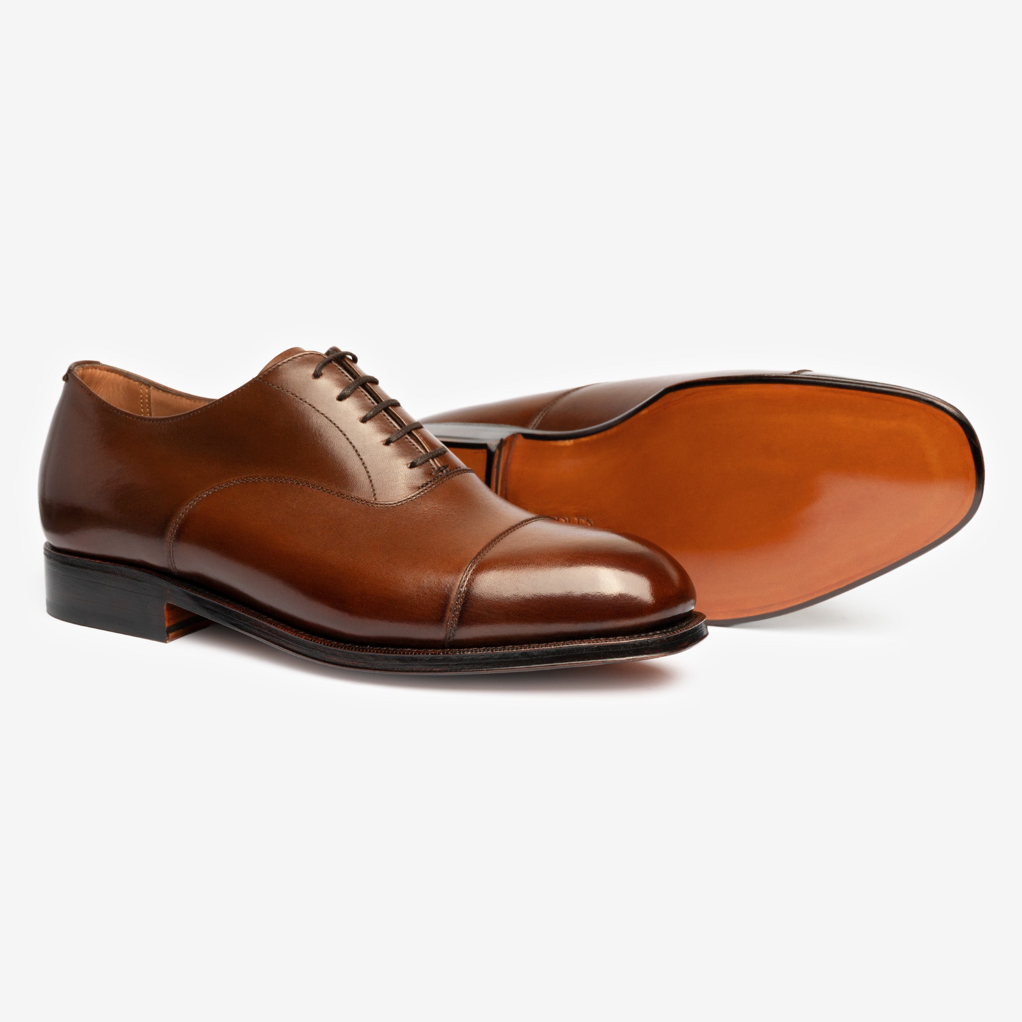 Straight Tip Oxford | Brown - Char Last