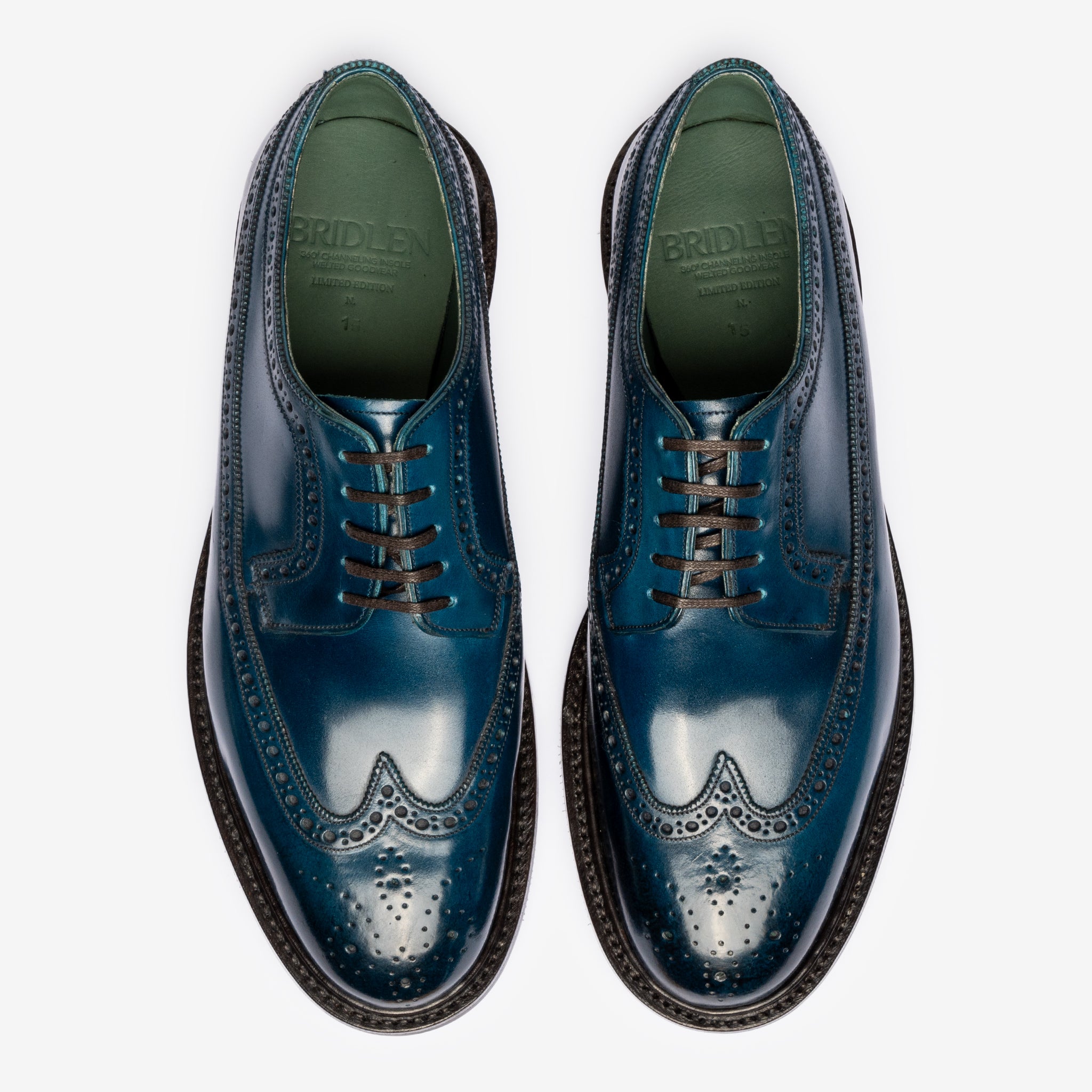 Longwing Derby | Blue Shell Cordovan - Rui Last