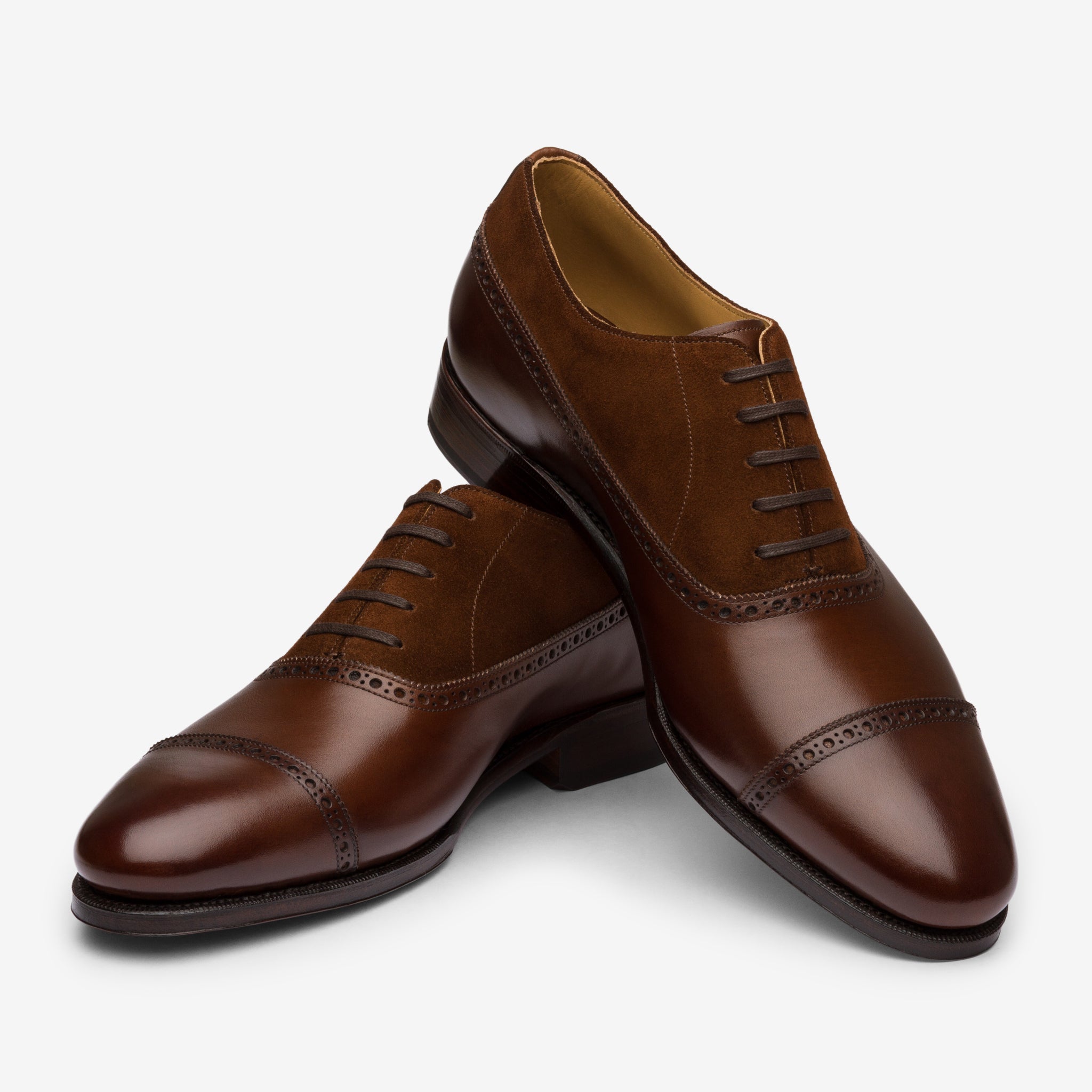 Balmoral Oxford | Dark Brown - Zip Last