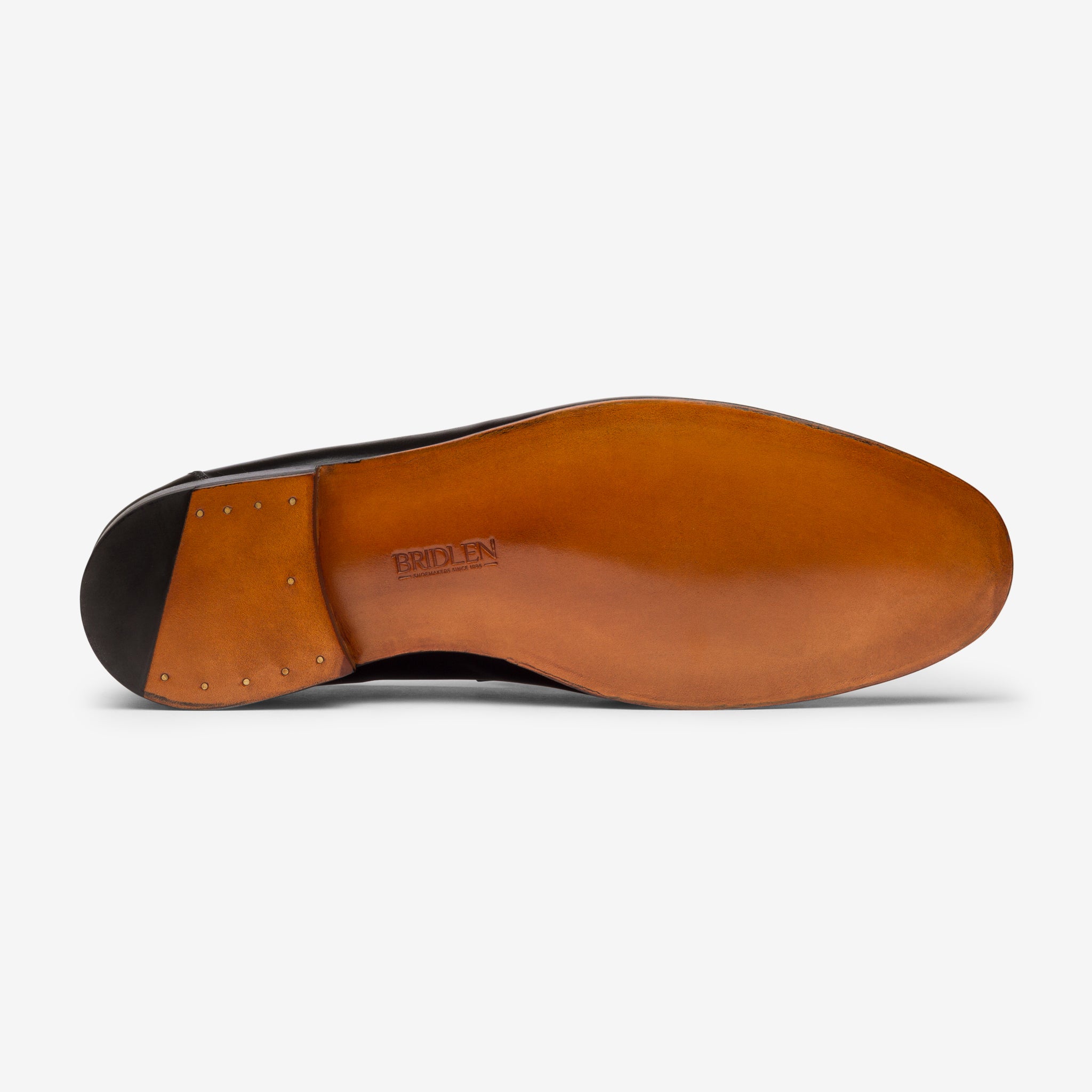 Folded Penny Loafer | Black - Rufer Last