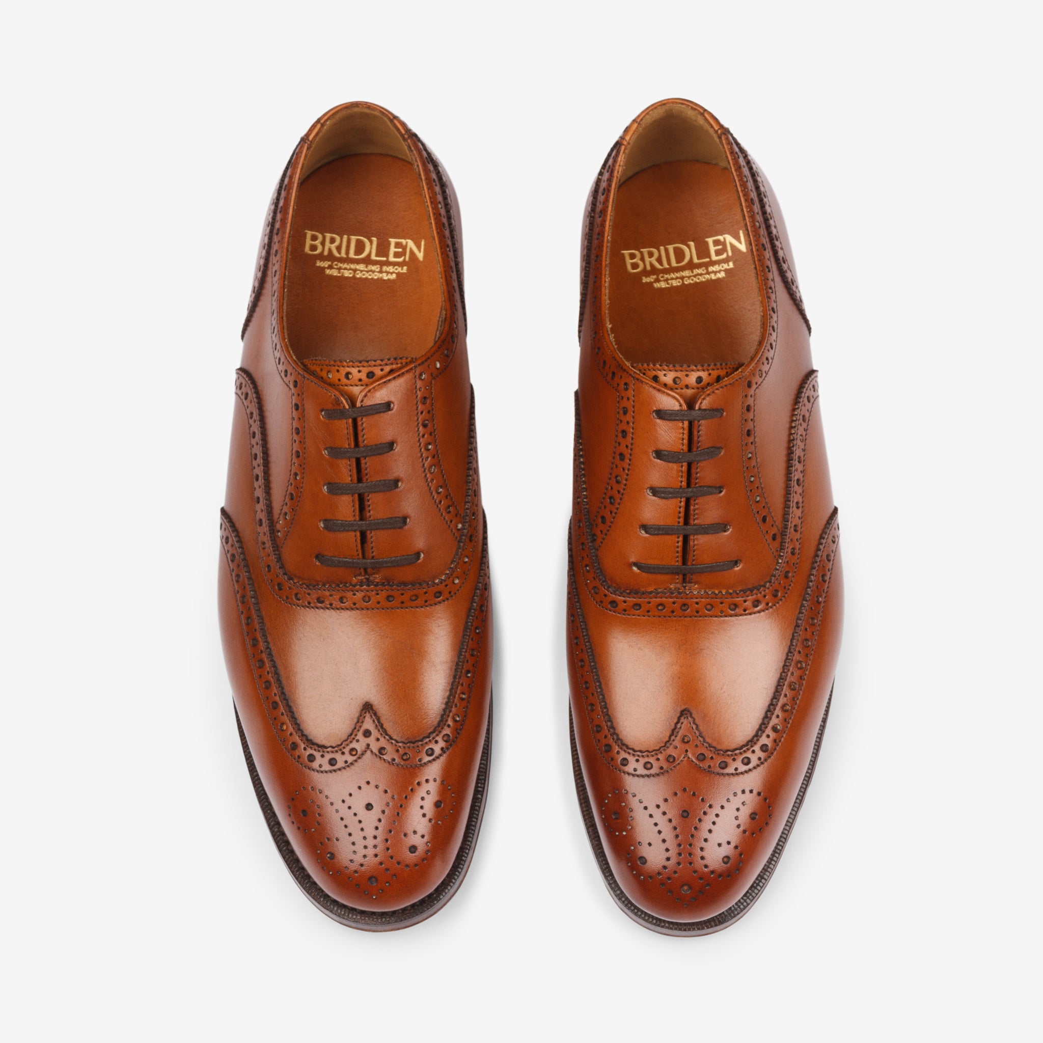 Wingtip Oxford | Tan - Zip Last