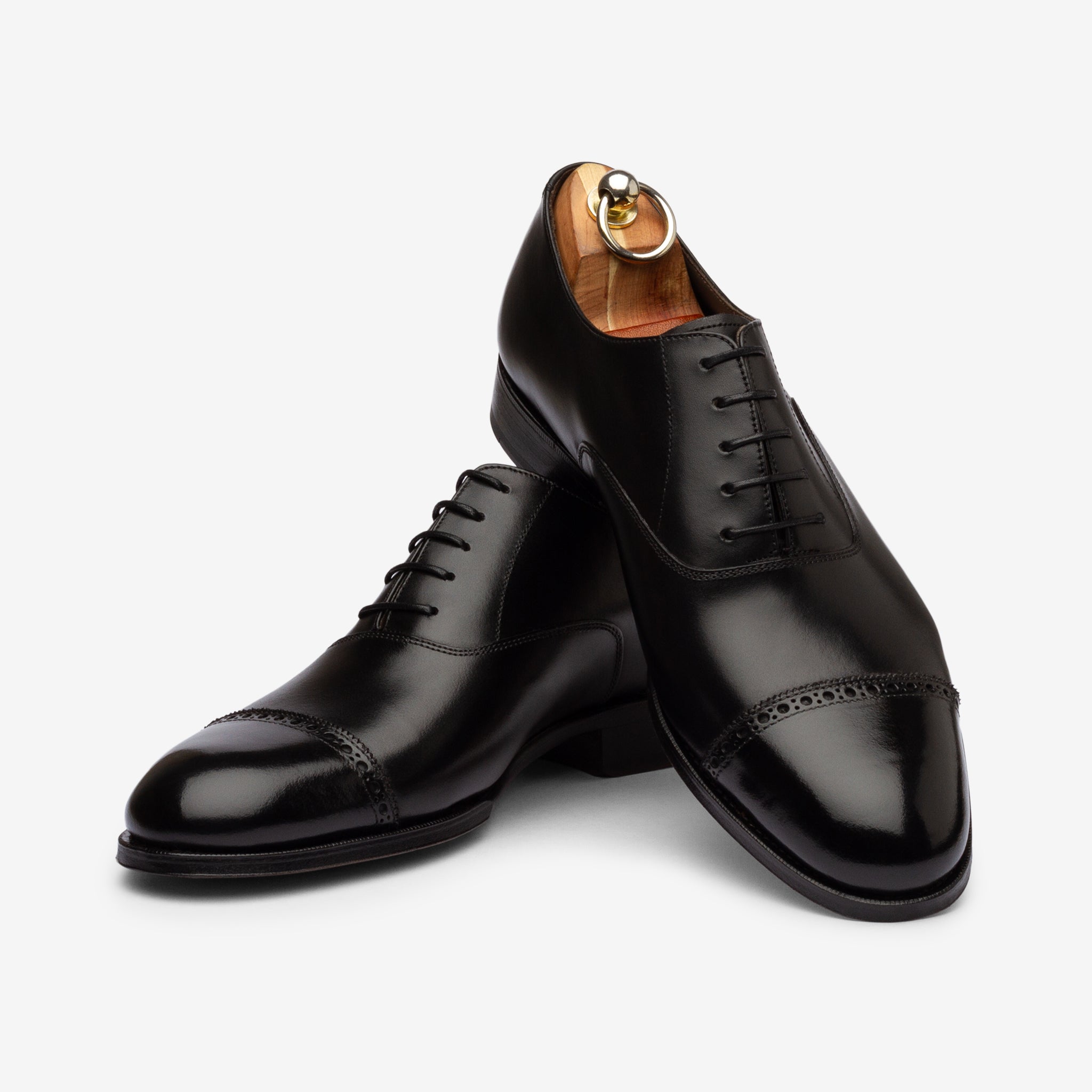Punch Cap Oxford | Black - Blake Line