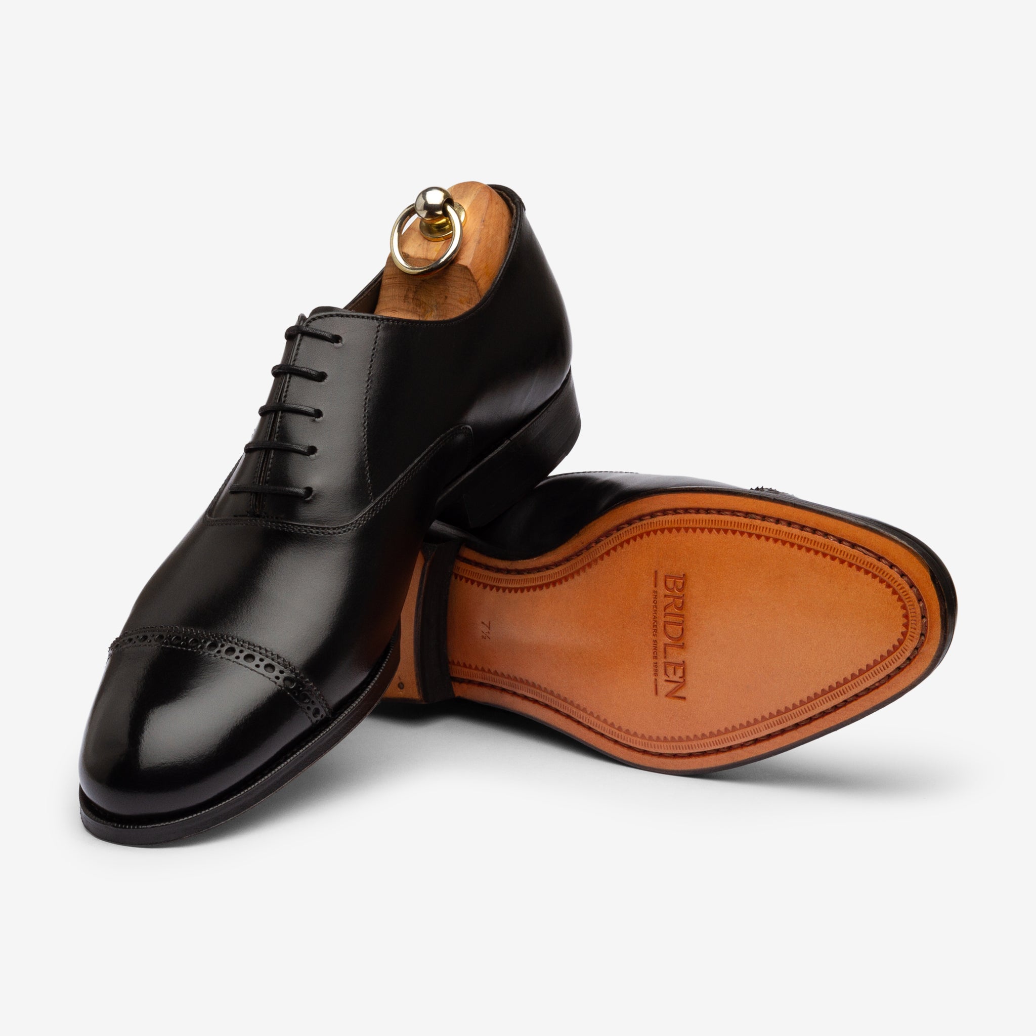 Punch Cap Oxford | Black - Blake Line