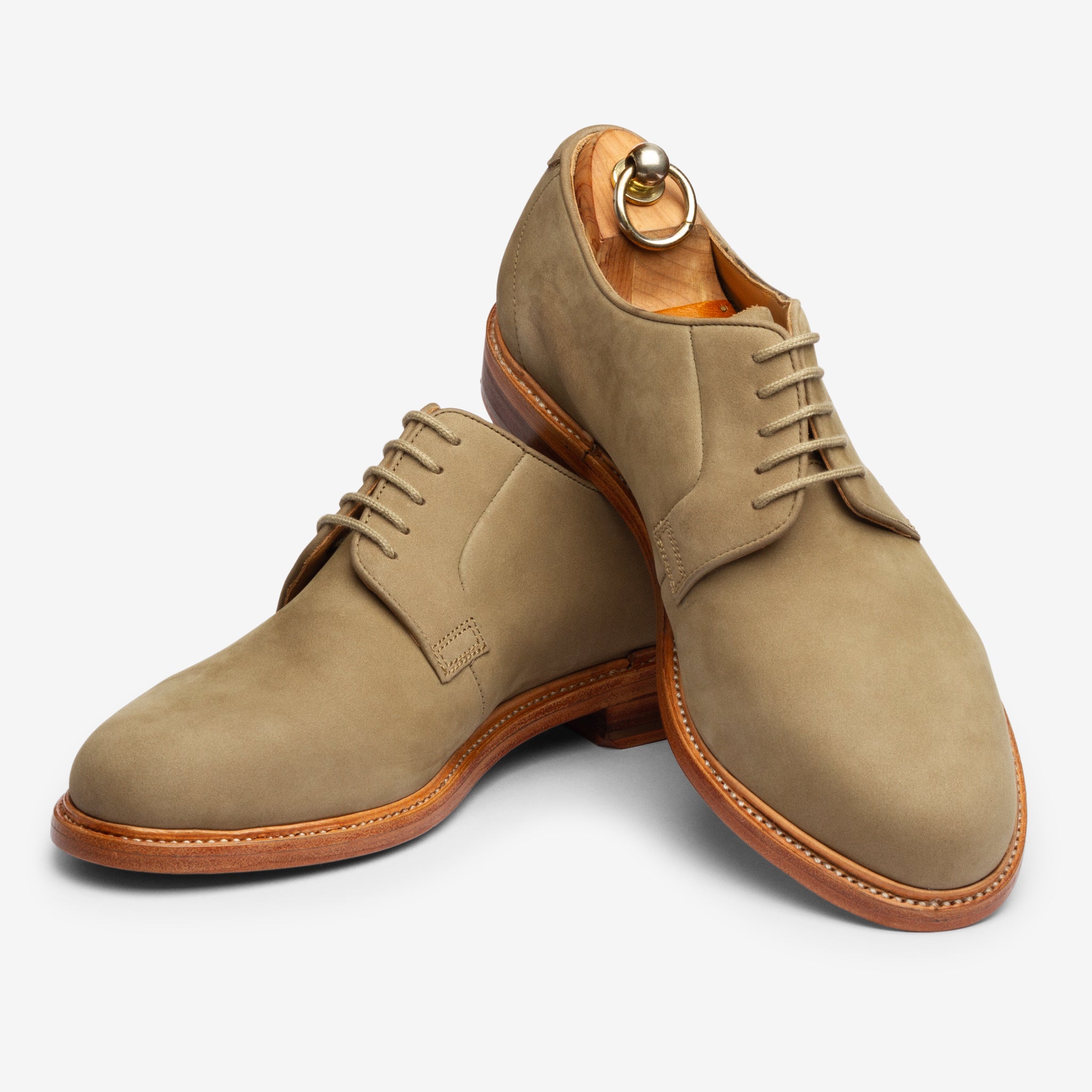 Unlined Blucher | Earth Nubuck - Mag Last