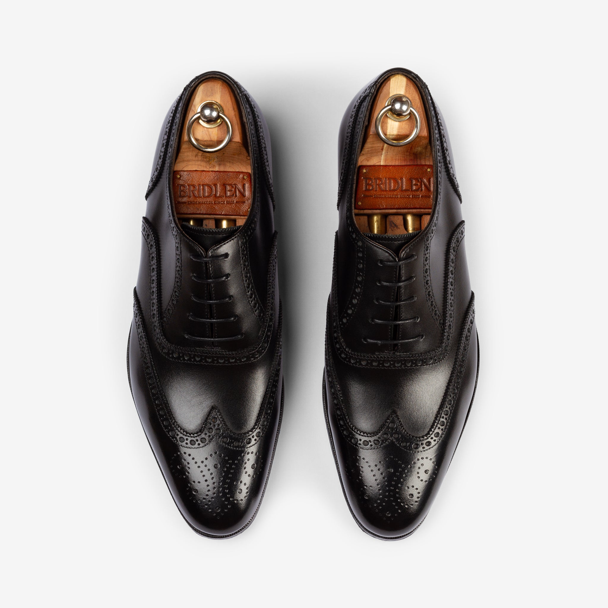 Wingtip Oxford | Black - Zip Last