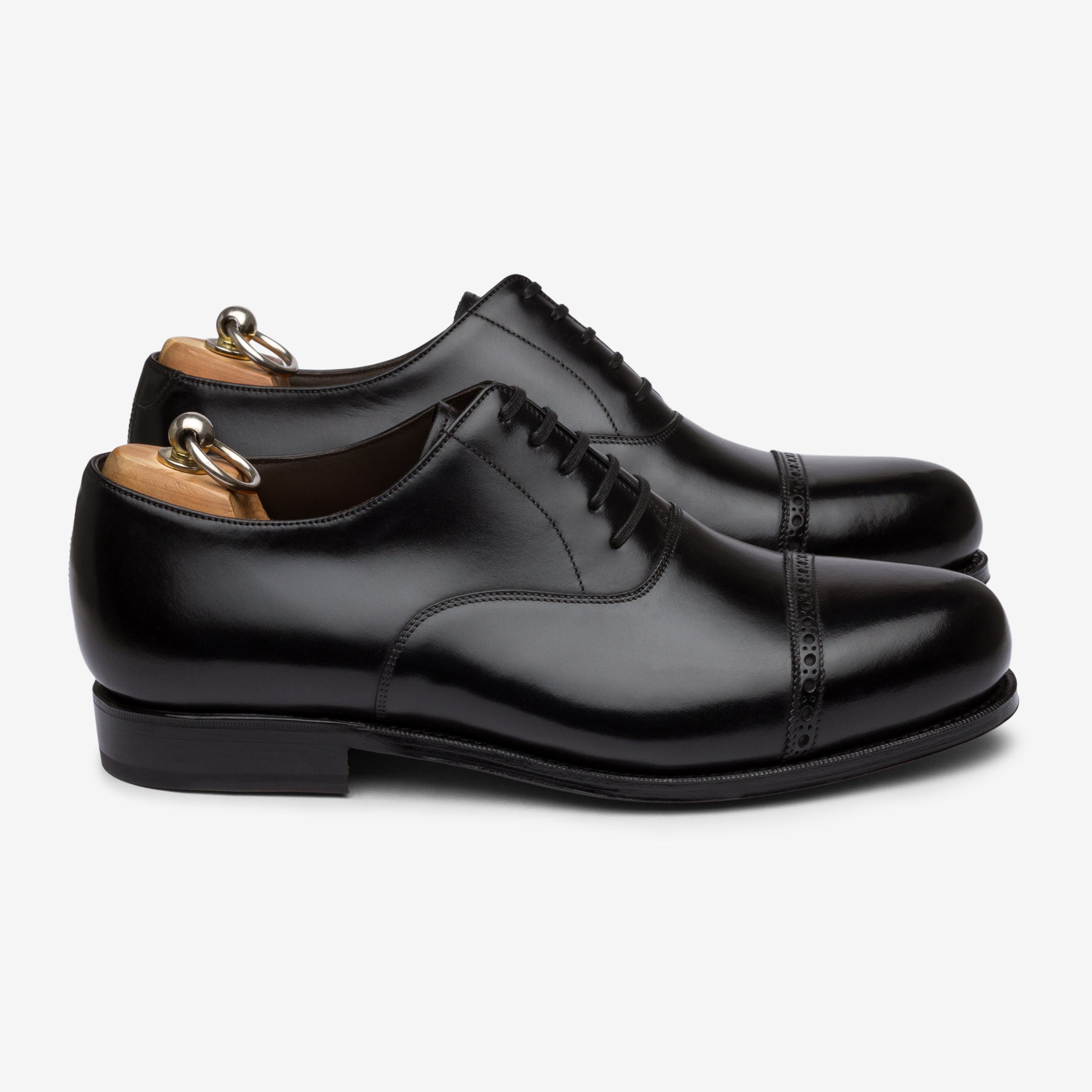 Punch Cap Oxford | Black - Mod Last