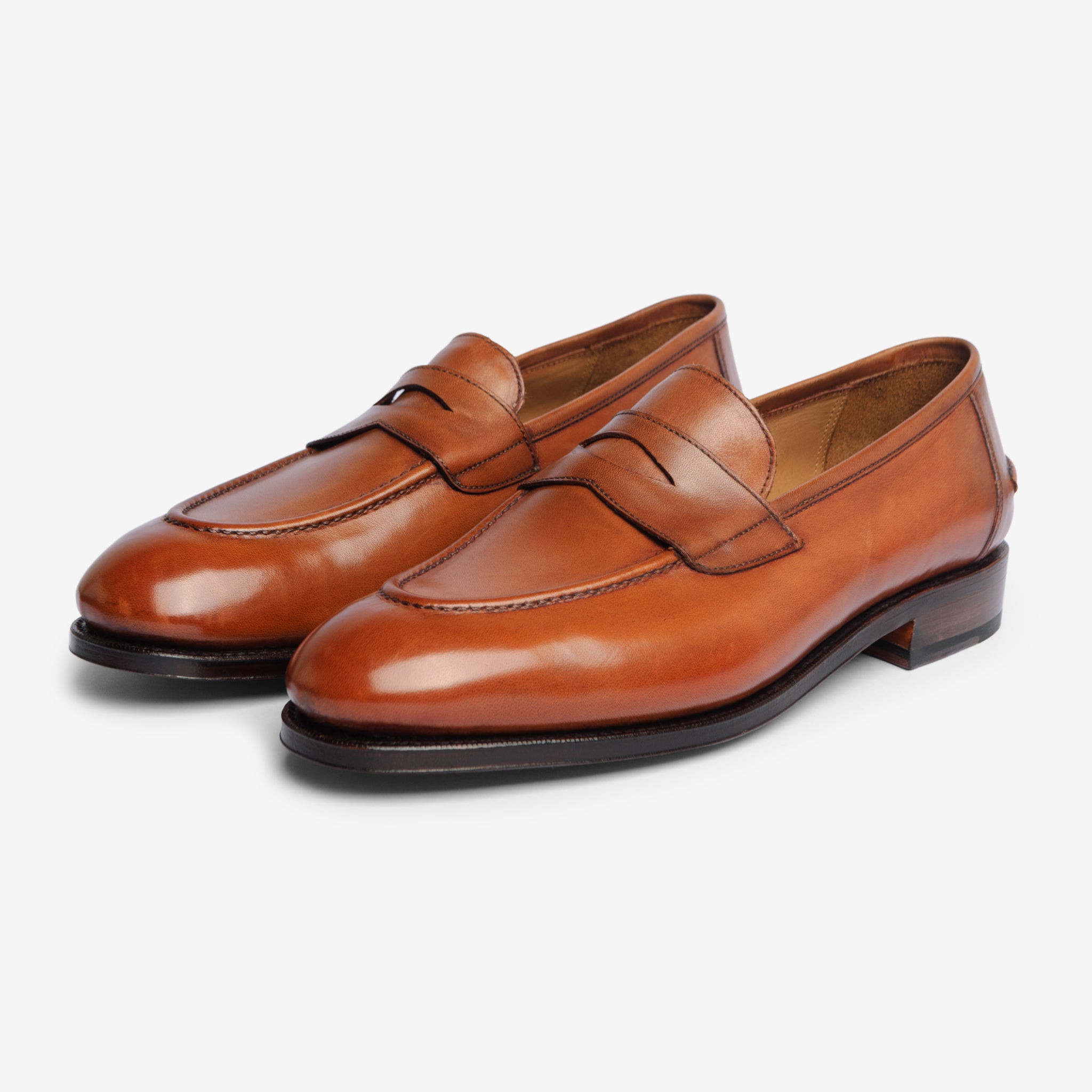 Penny Loafer Ii |  Tan - Rufer Last