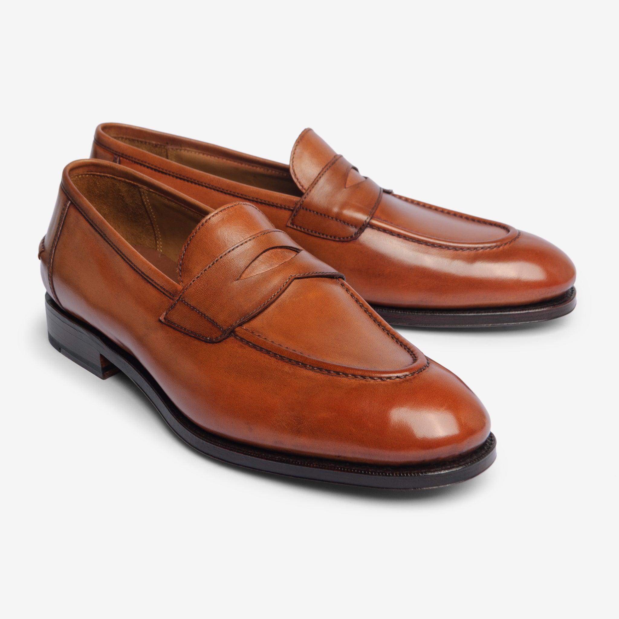 Penny Loafer Ii |  Tan - Rufer Last