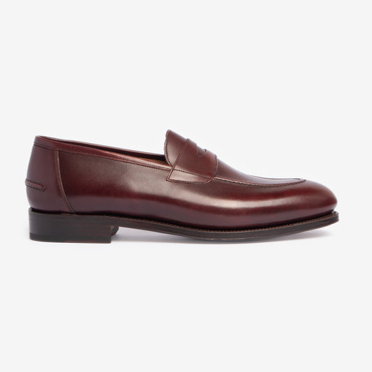 Penny Loafer II - Burgundy - Rufer Last