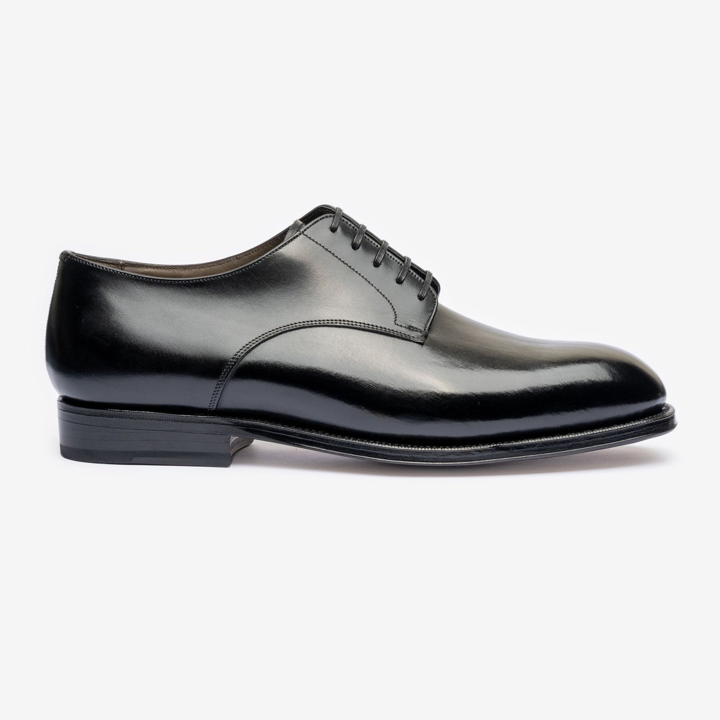 Plain Derby - Black - Char Last