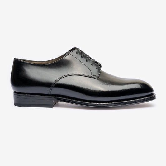 Plain Derby - Black - Char Last