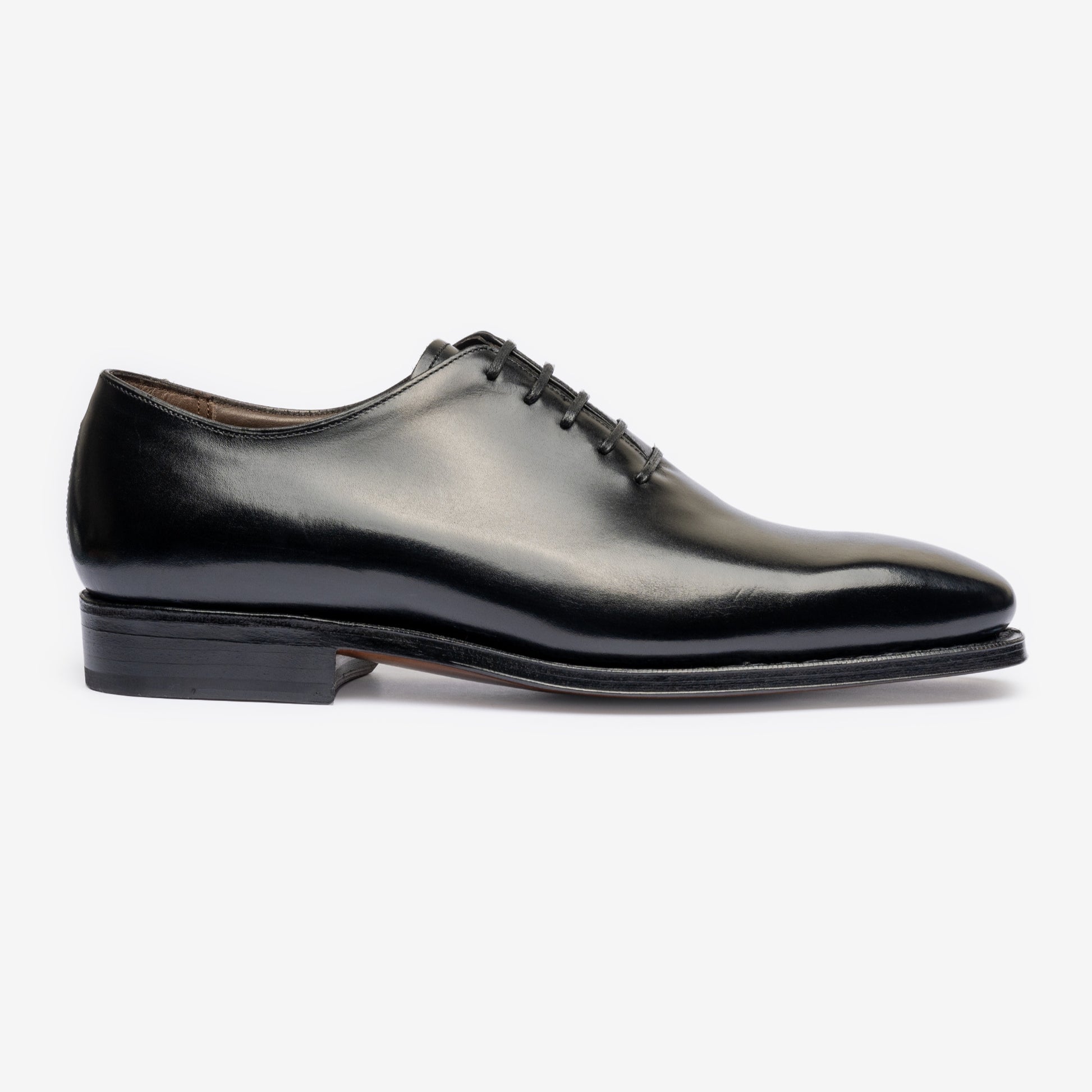 Wholecut Oxford Black Deus Last – Bridlen - Main Image