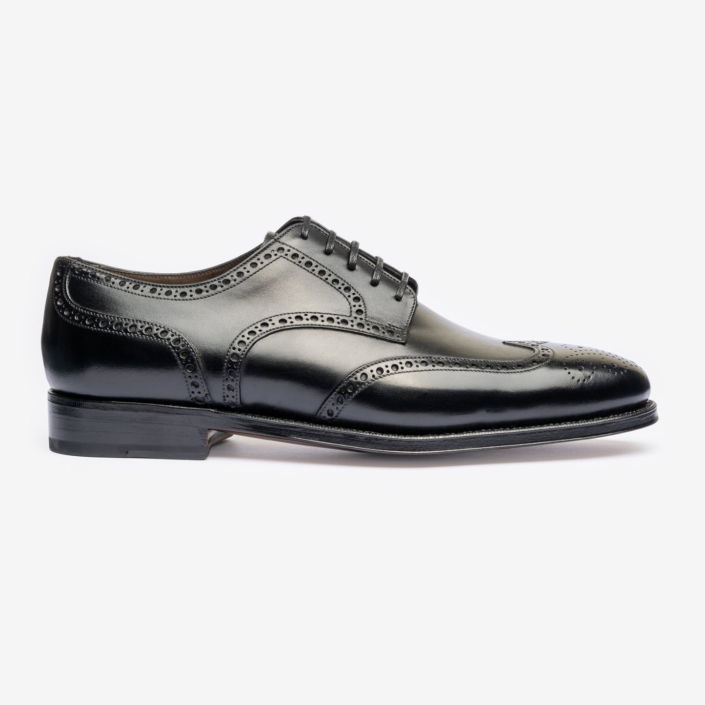 Wingtip Derby - Black - Zip Last