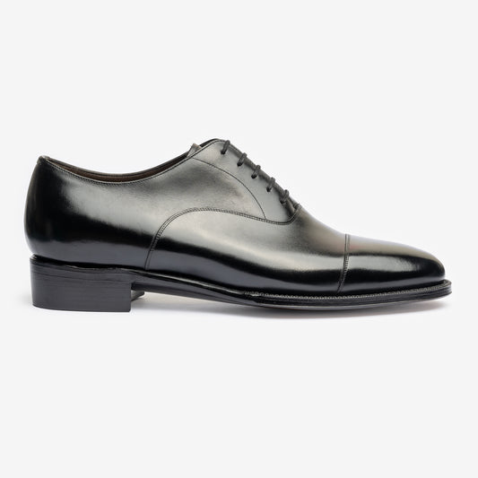 Straight Tip Oxford - Black - Zip Last - Founders 25