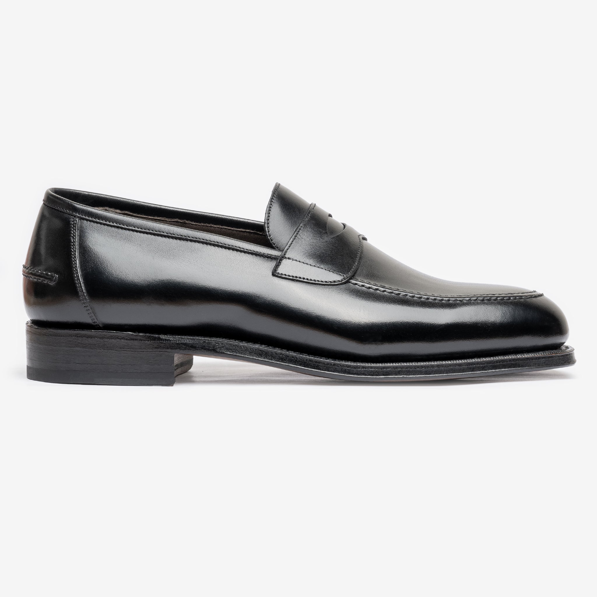 Penny Loafer Ii |  Black - Rufer Last