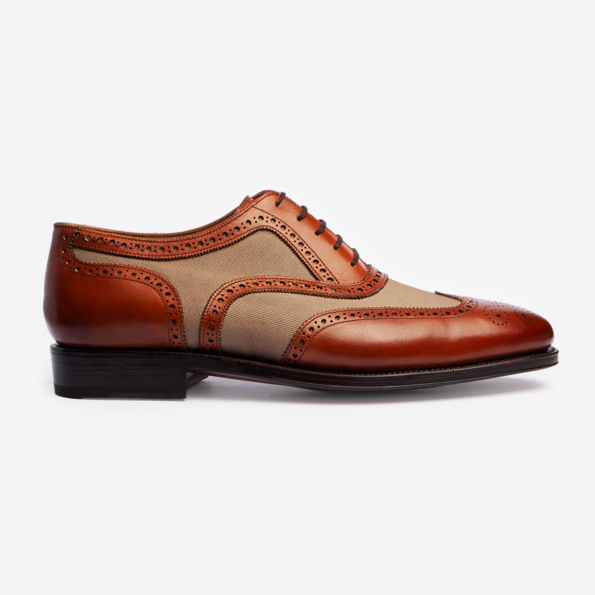 Spectator Oxford |  Tan - Zip Last