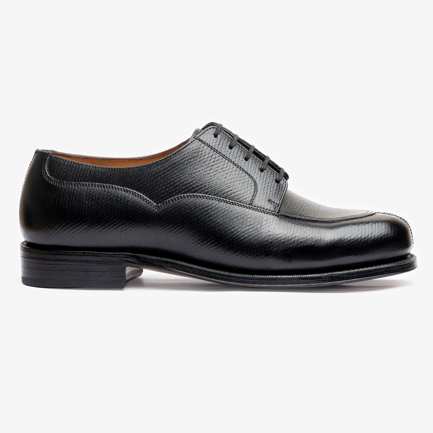 Dimple Derby - Black Reindeer Calf - Mag Last