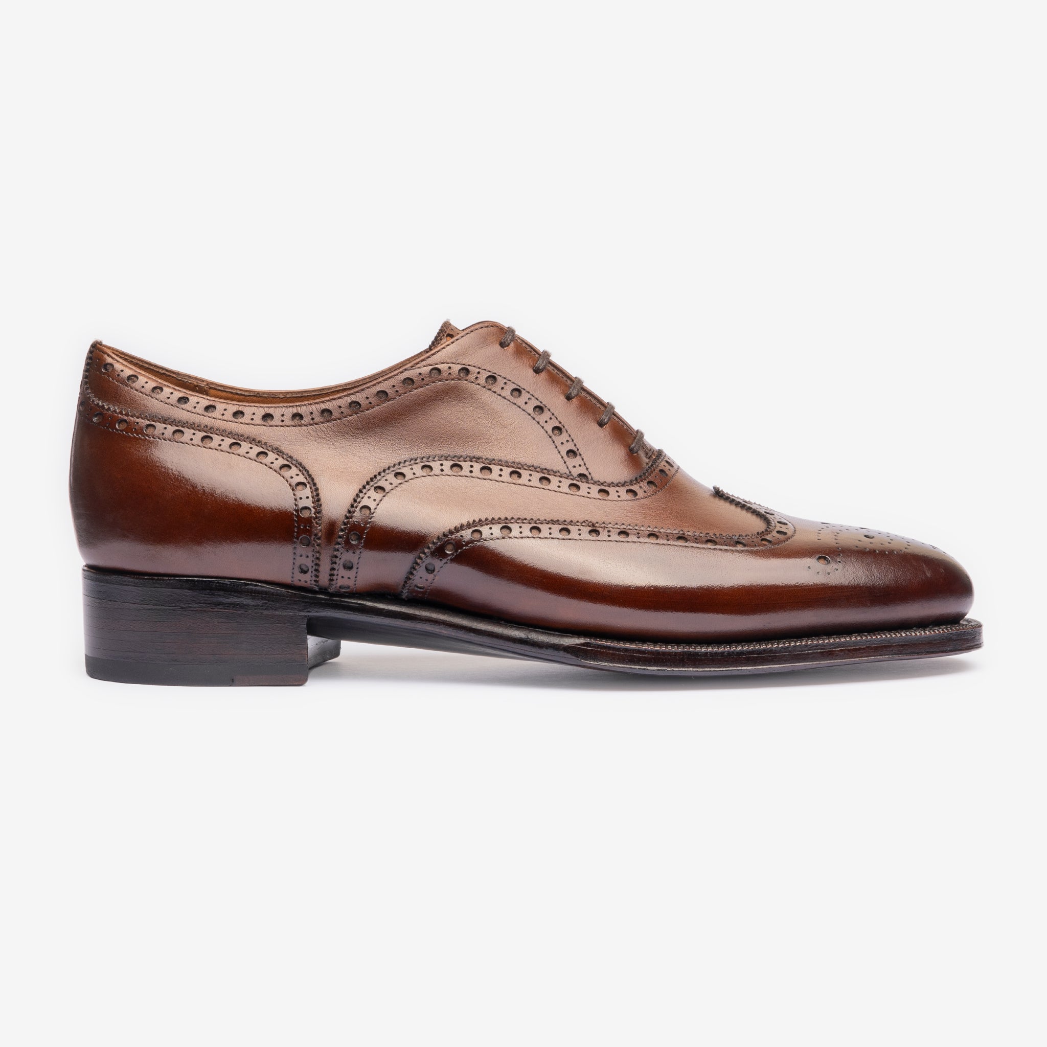 Wingtip Oxford |  Brown - Chip Last - Founders 25