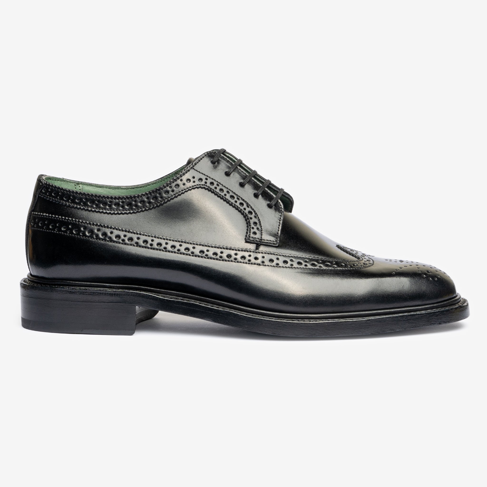 Longwing Derby |  Black Shell Cordovan - Rui Last