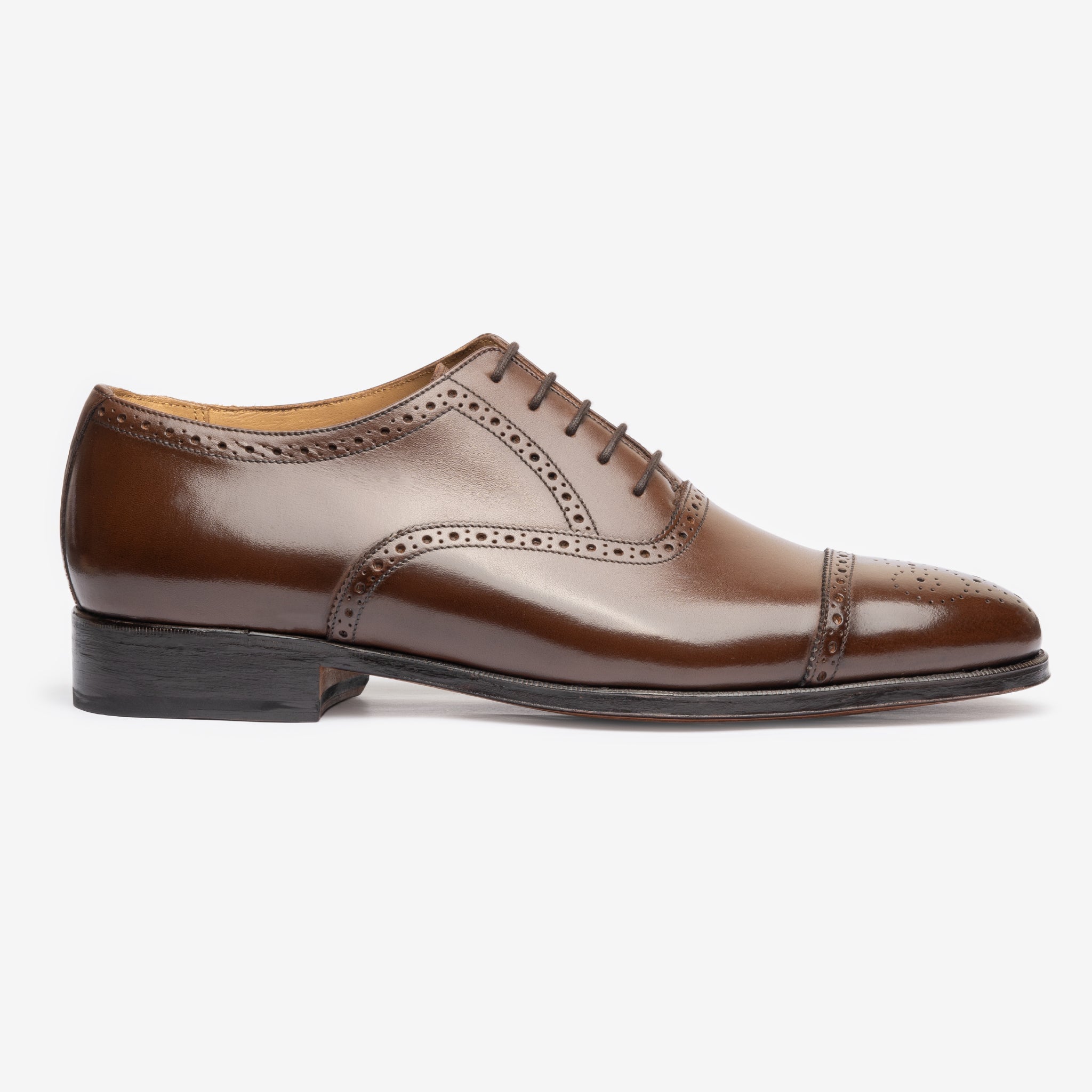 Semi Brogue Oxford |  Brown - Blake Line