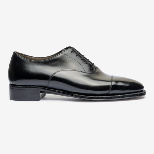 Straight Tip Oxford - Black - Chip Last - Founders 25