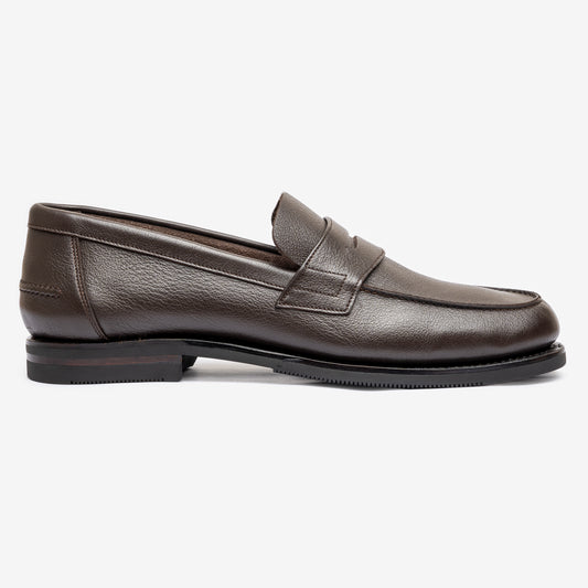 Unlined Moccasin - Mokka - Armin Last