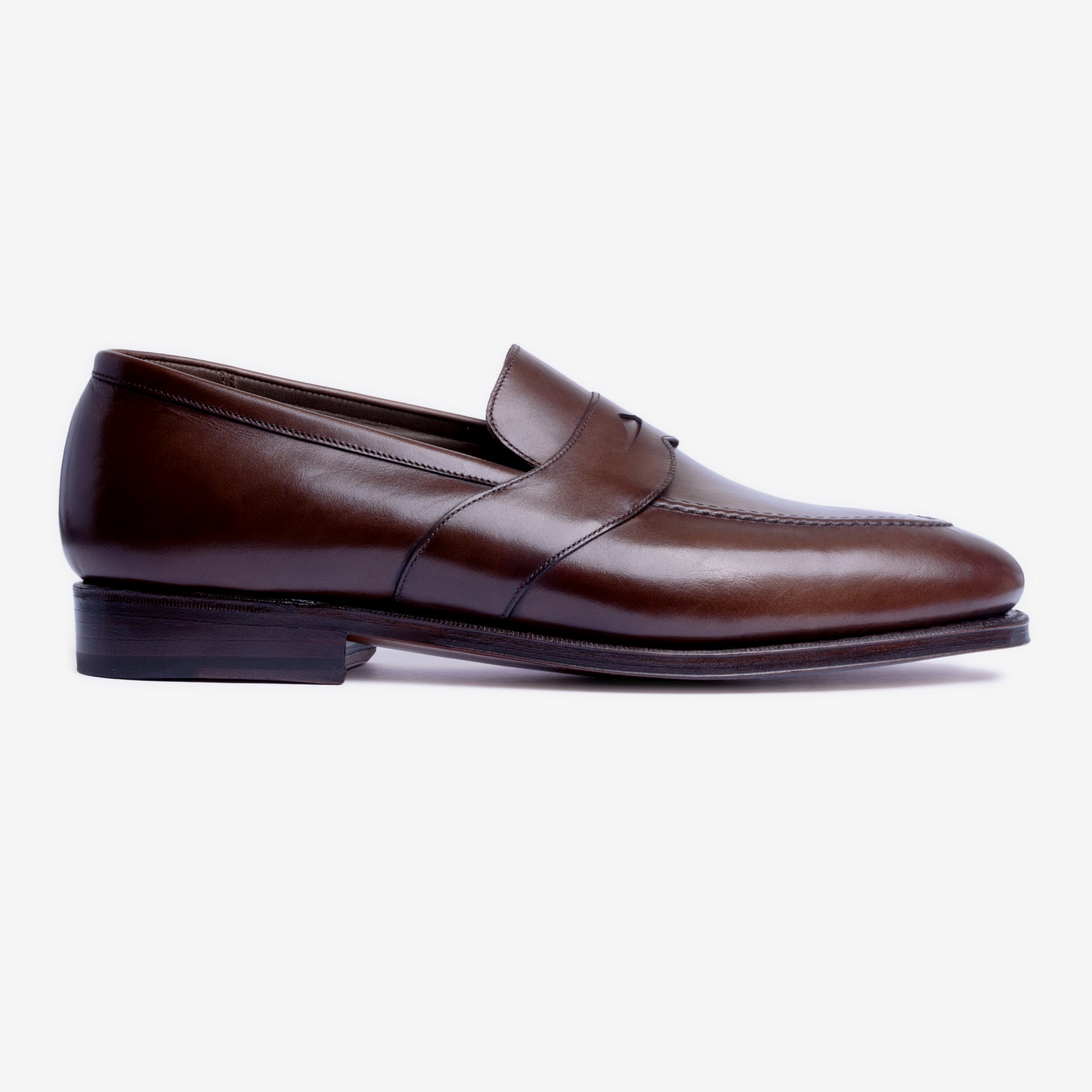 Full Strap Penny Loafer |  Bitter Choco - Zilo Last