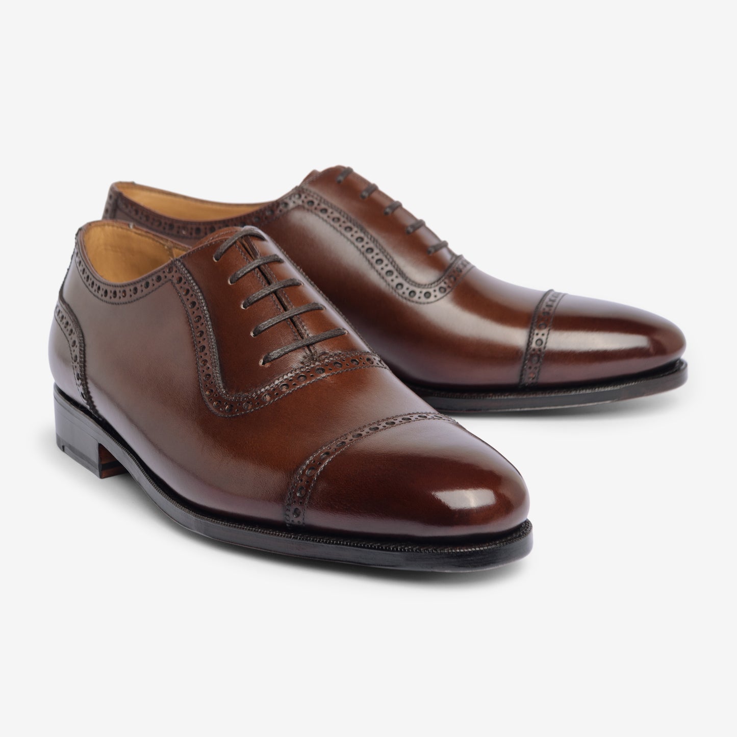 Adelaide Oxford - Brown - Zip Last