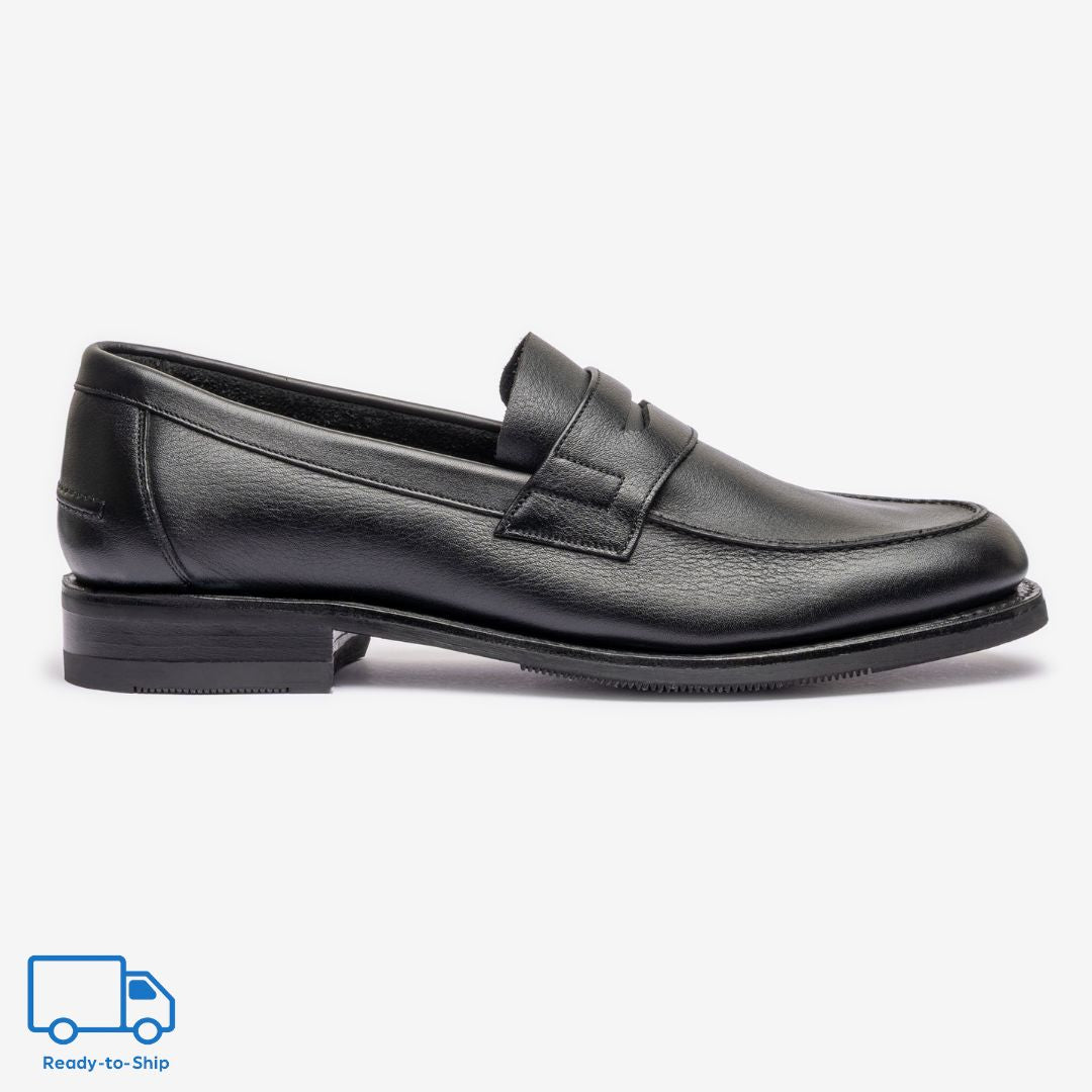 Unlined Moccasin | Noir - Armin Last
