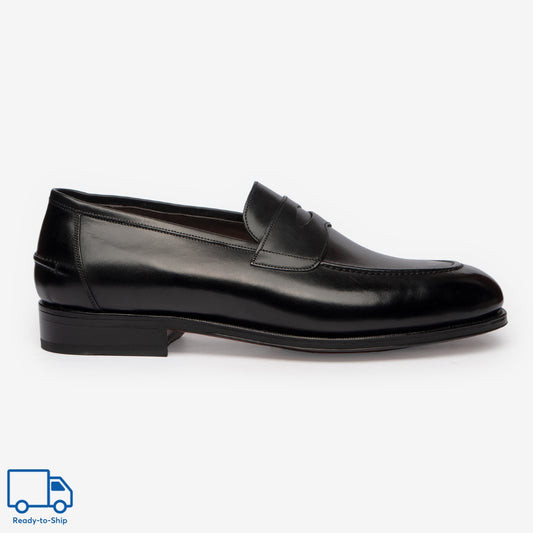 Penny Loafer II - Black - Rufer Last - RTW