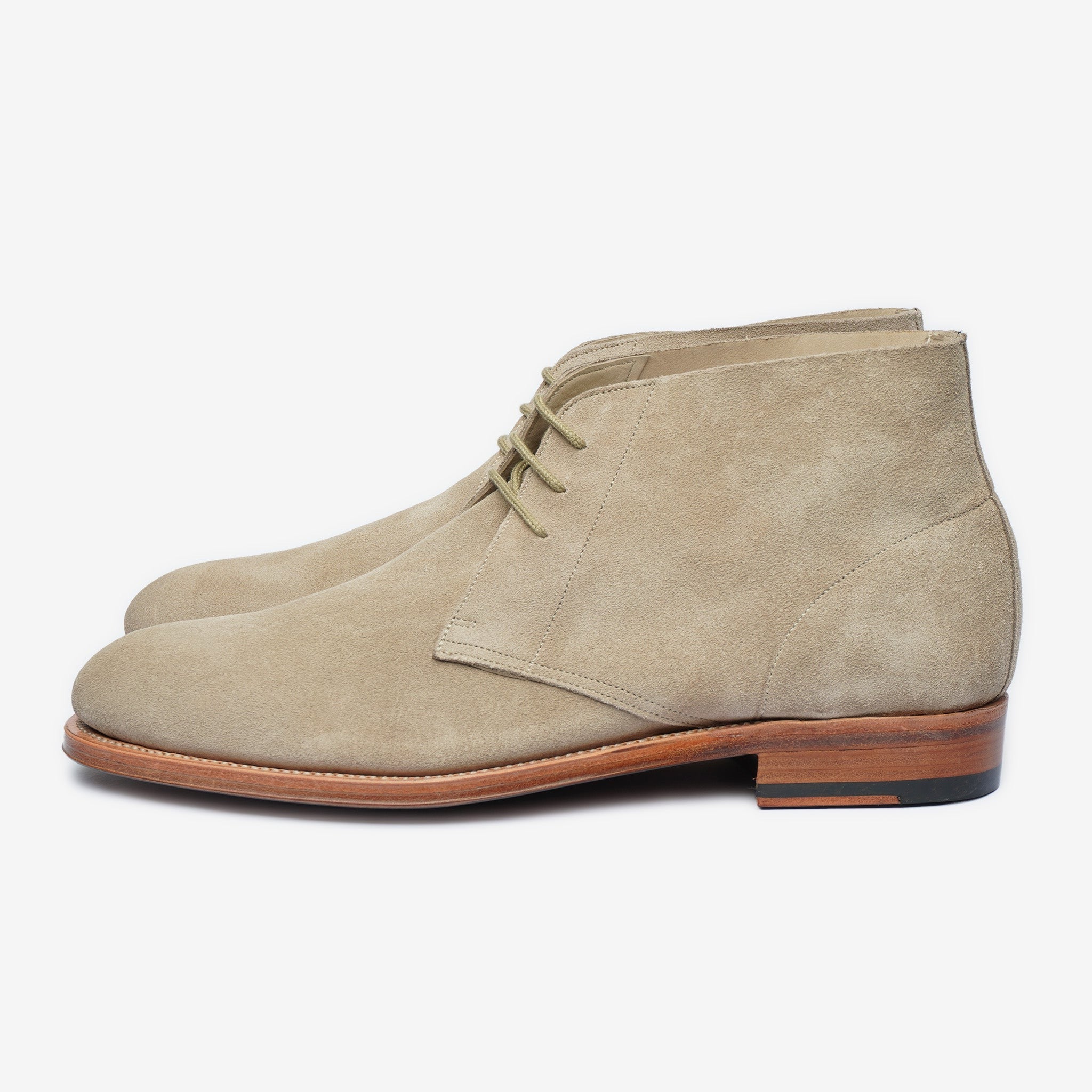 Unlined Chukka Boot | Stone - Rui Last