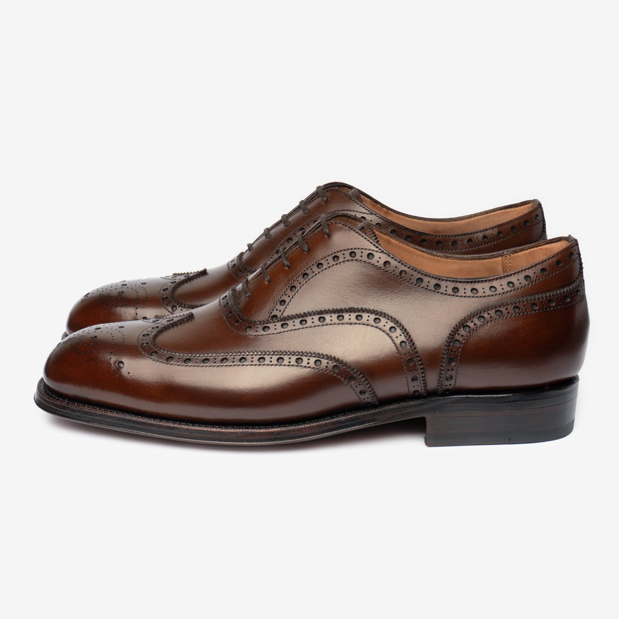 Wingtip Oxford |  Brown - Char Last