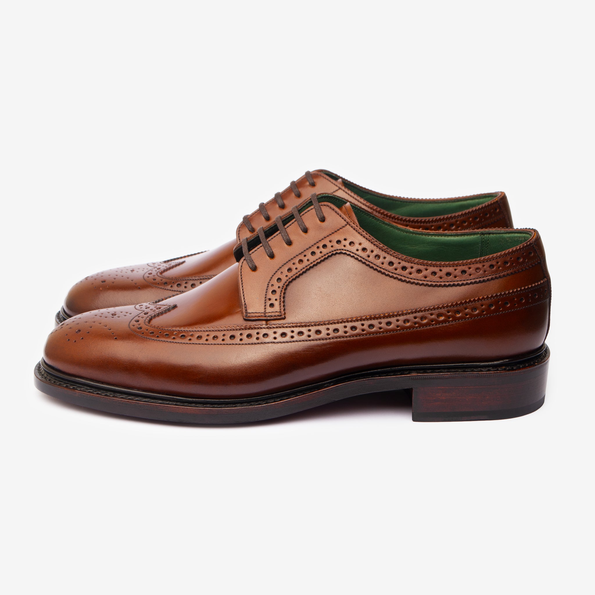 Longwing Derby |  Cognac Shell Cordovan - Rui Last