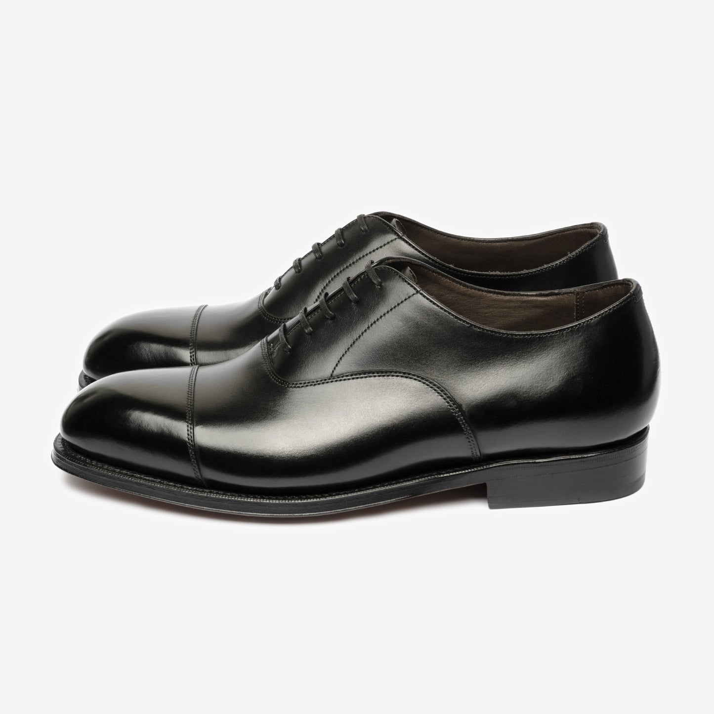 Straight Tip Oxford - Black - Char Last