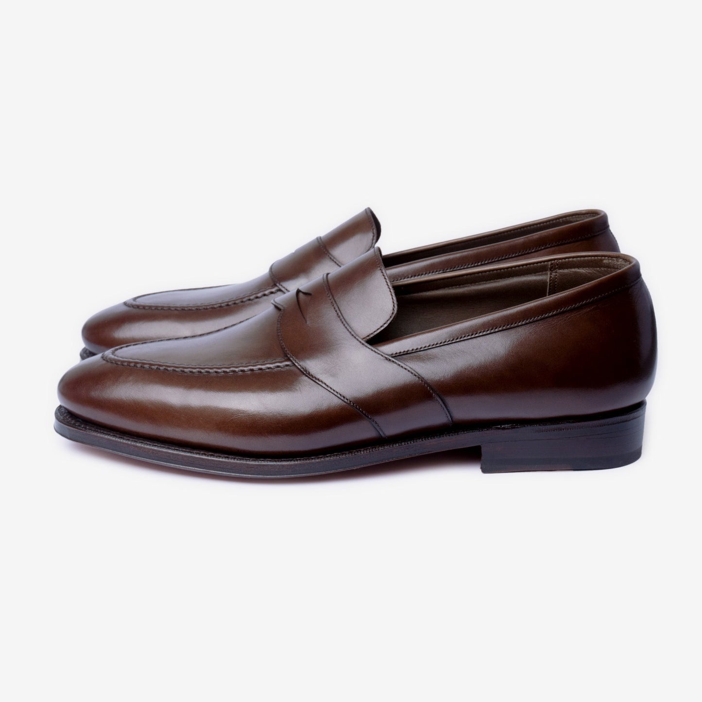 Full Strap Penny Loafer - Bitter Choco - Zilo Last