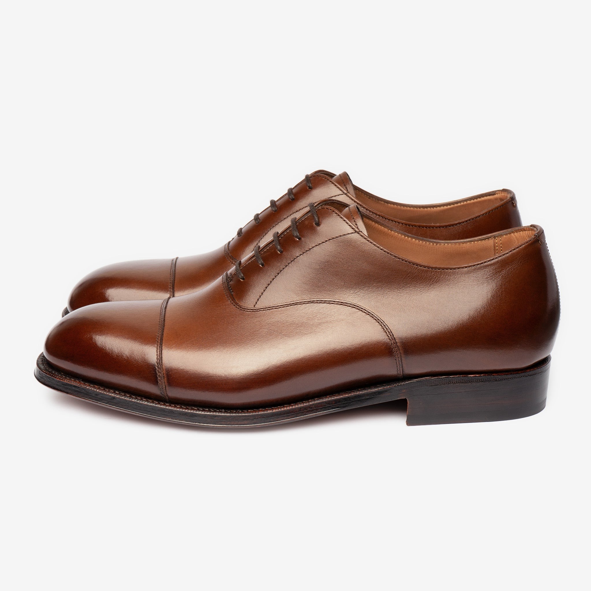 Straight Tip Oxford |  Brown - Char Last