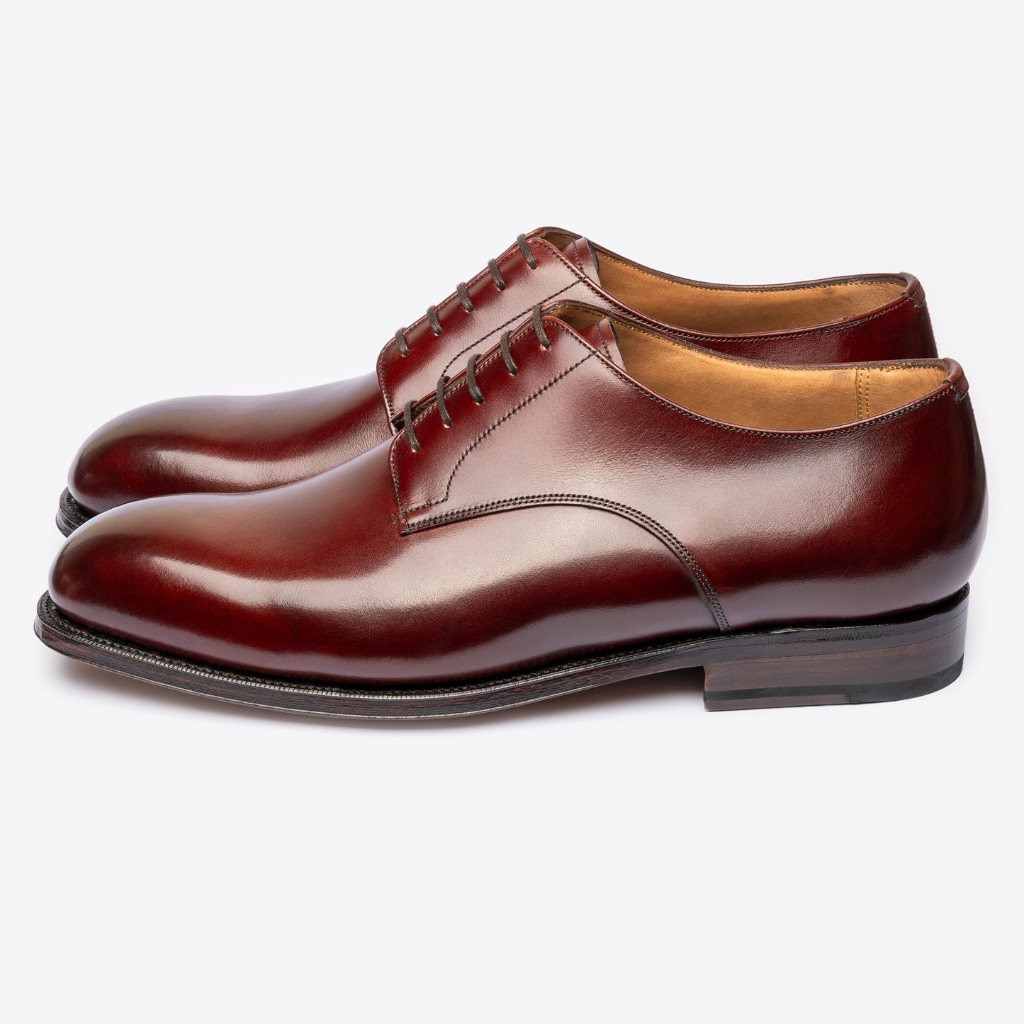 Plain Derby - Burgundy - Char Last