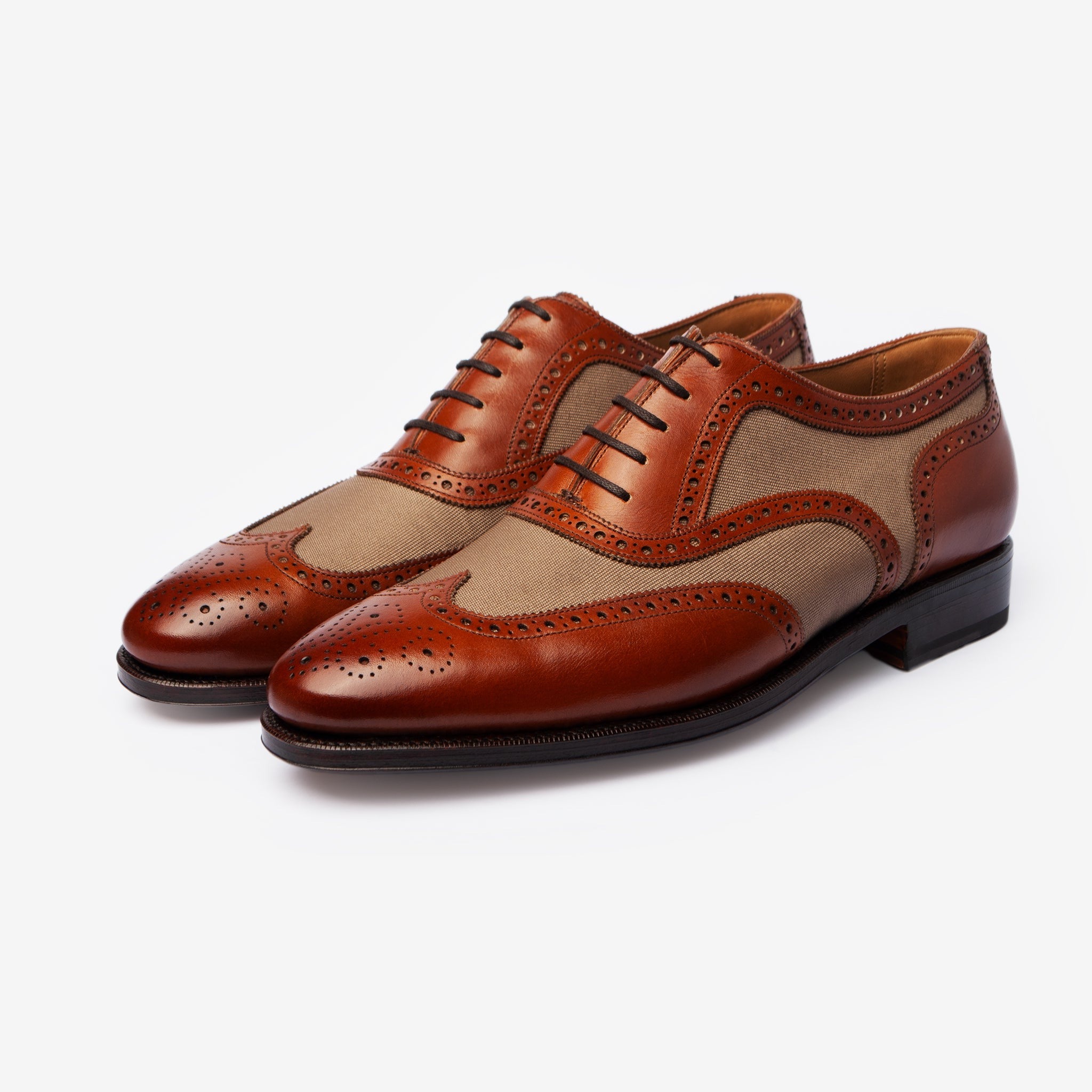 Spectator Oxford |  Tan - Zip Last