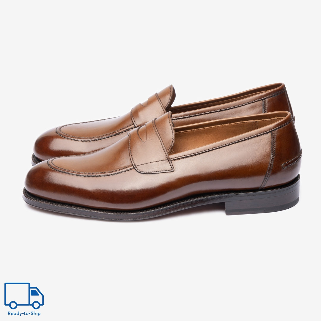 Penny Loafer II - Brown - Rufer Last - RTW