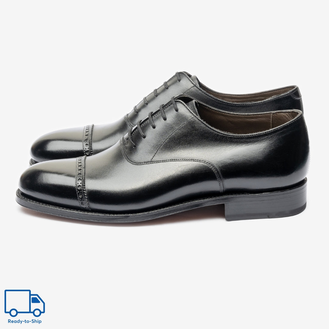 Punch Cap Oxford  - Black - Rui Last - RTW