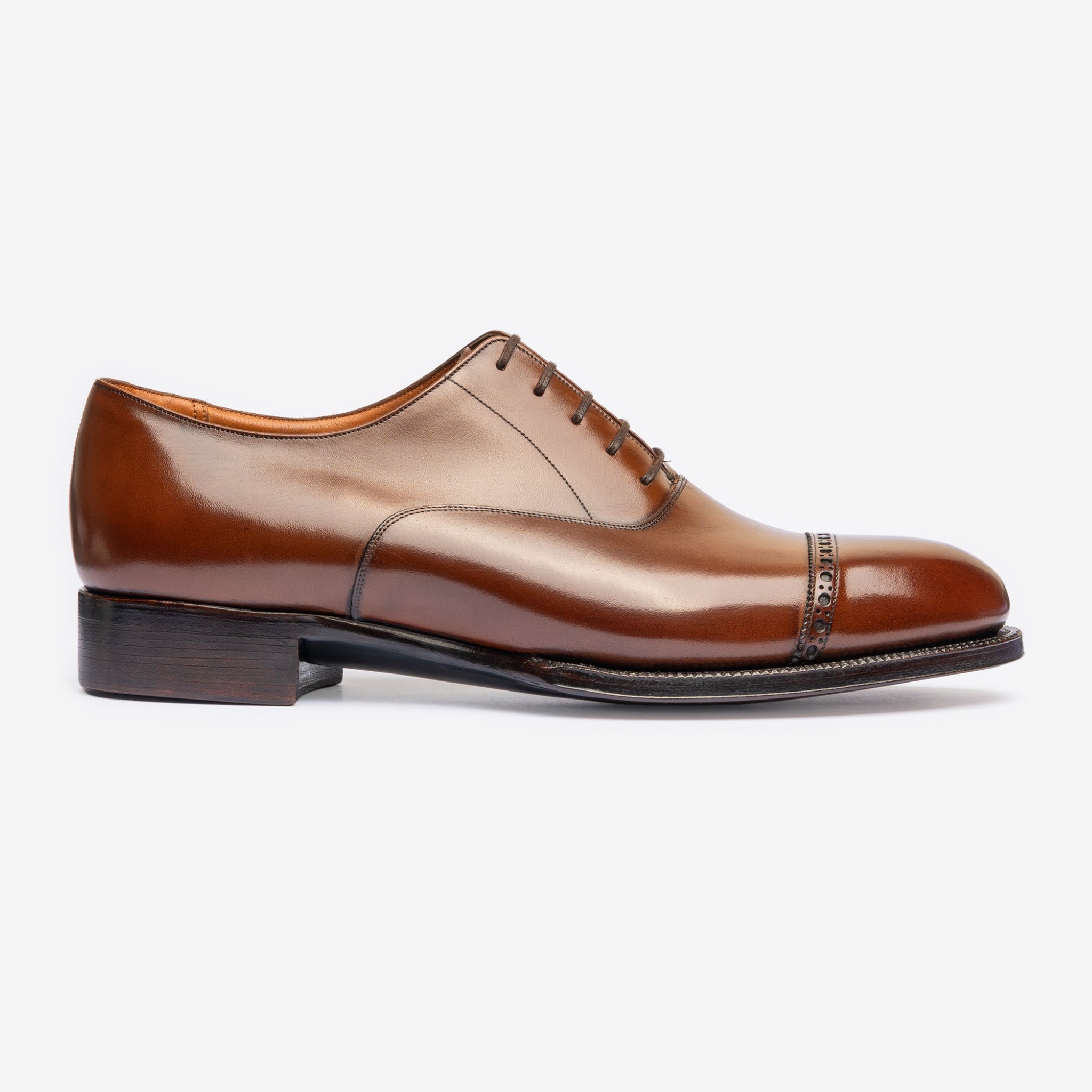 Punch Cap Oxford - Dark Brown - Rui Last - Founders 25