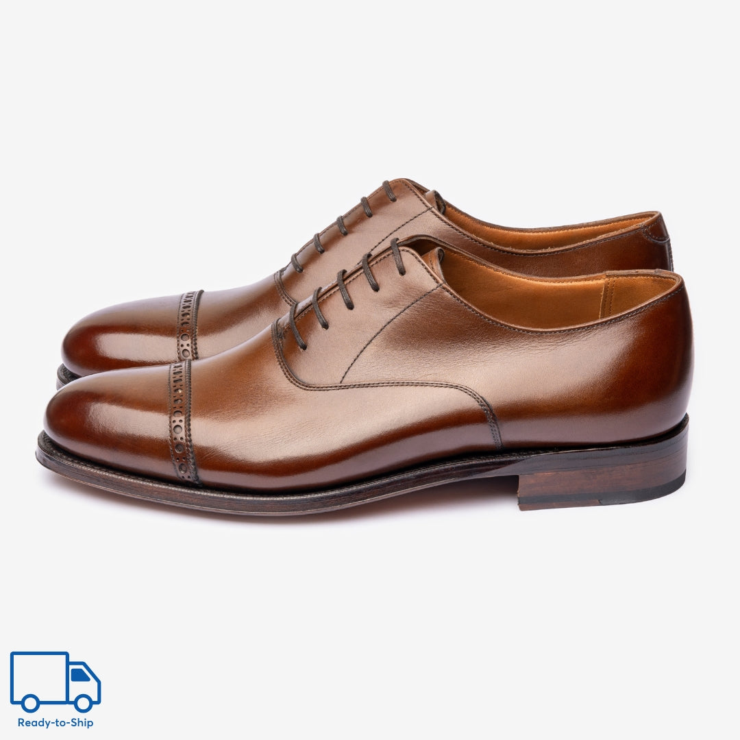 Punch Cap Oxford |  Brown - Rui Last