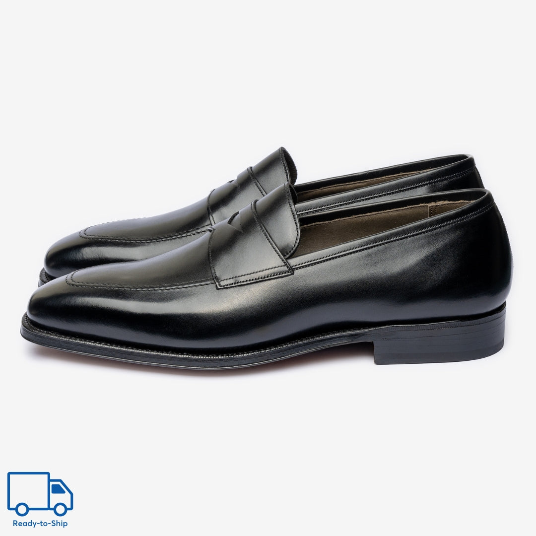 Penny Loafer - Black  - Deer Last - RTW