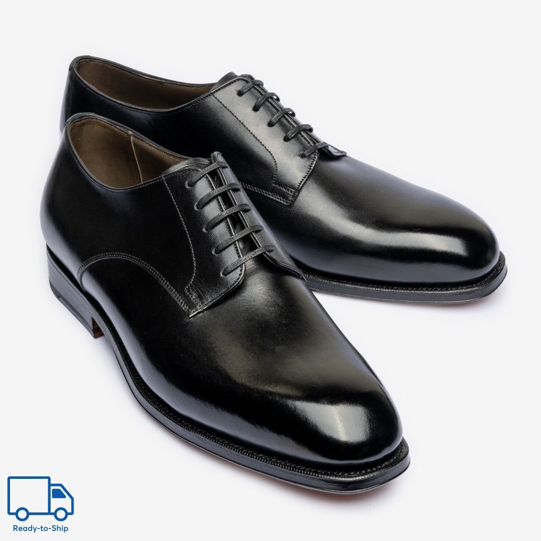 Plain Derby - Black - Char Last - RTW Bridlen Plain Derby - Black - Char Last - RTW Bridlen